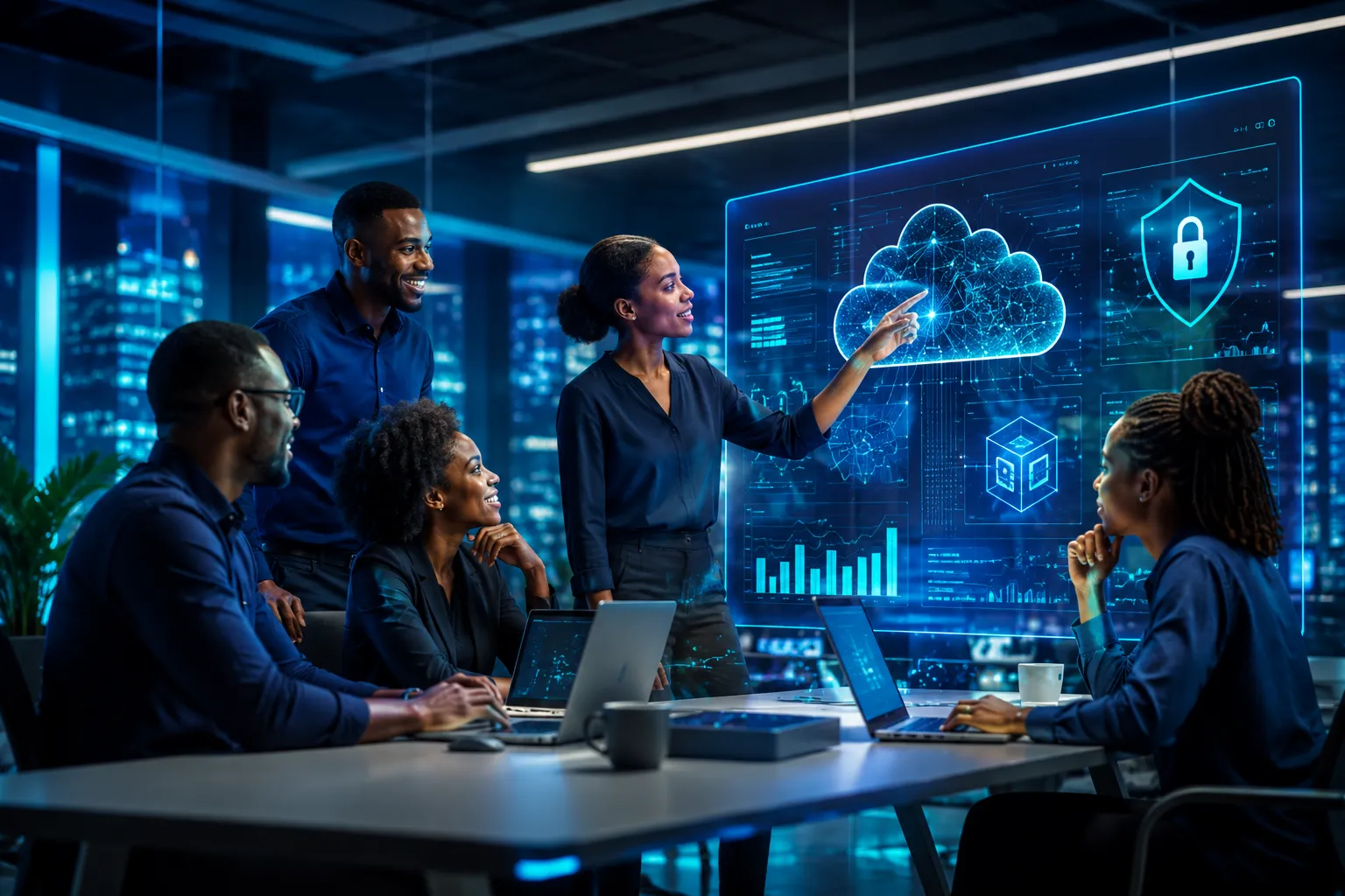 Fourteck IT Solutions Africa team supporting business technology across Africa