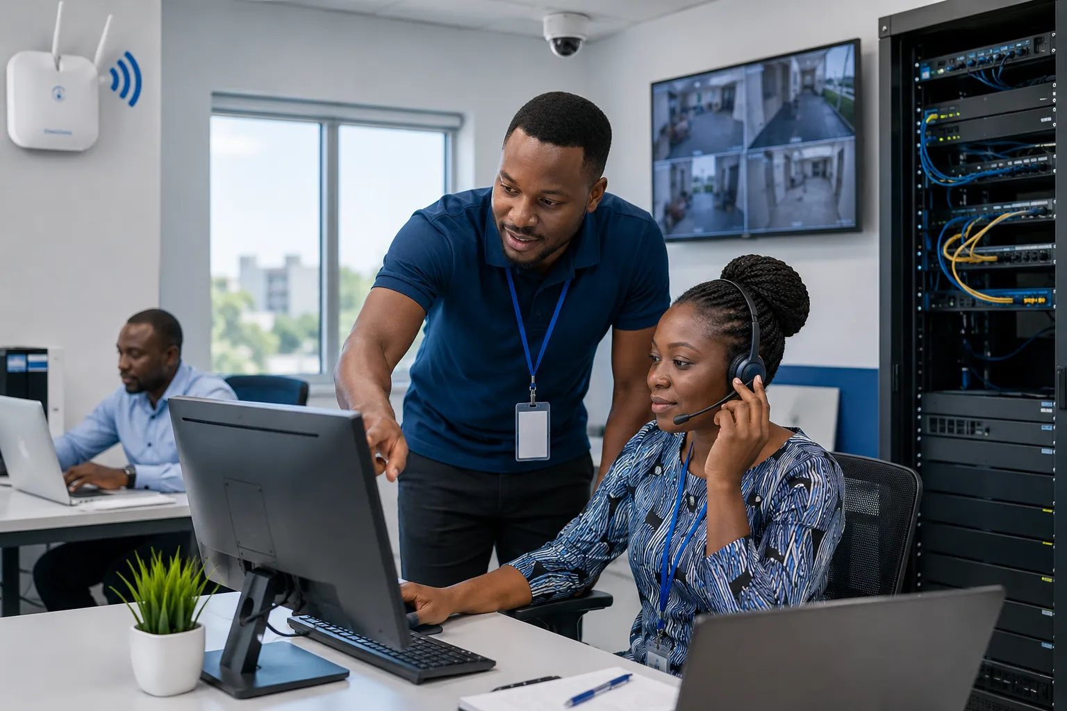 FourTeck Africa service support for offices schools hotels and warehouses