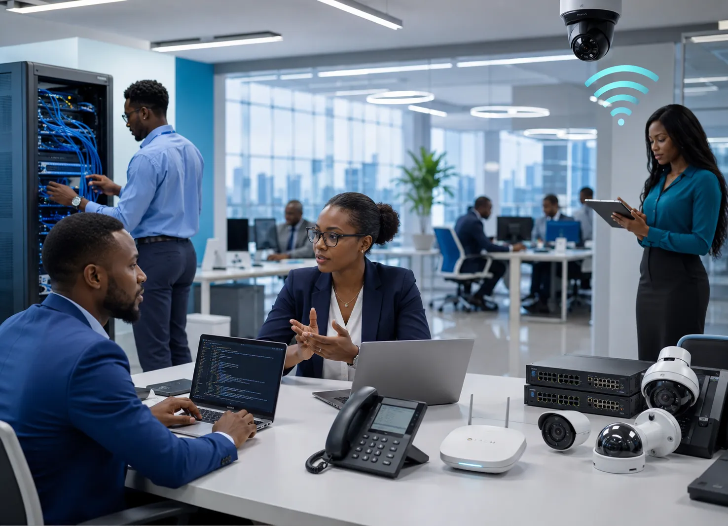 FourTeck Africa IT services for servers networking security and business infrastructure